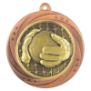 Superstar Goalkeeper Medal Bronze 60mm