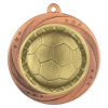 Superstar Football Medal Bronze 60mm