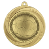 Superstar Football Medal Gold 60mm