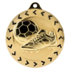 Cascade Stars Football Boot & Ball Medal Gold 70mm