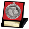 Typhoon Football Medal & Box Silver 55mm