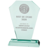 Charleston Jade Glass Award 200mm (15mm Width)