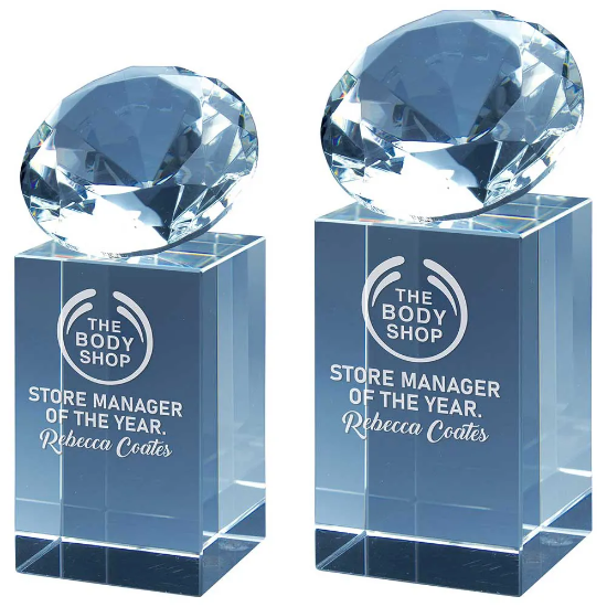 Diamond Tower Glass Award