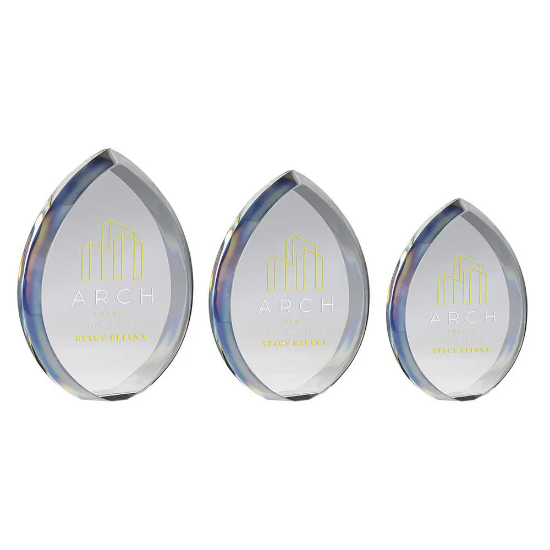 Supremacy Crystal Award Ice Clear