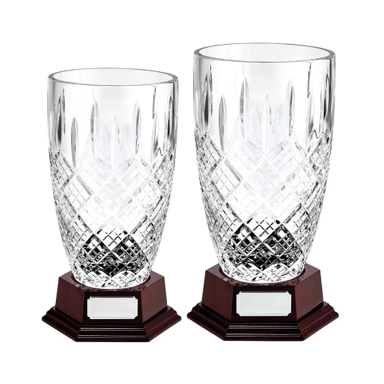 St. Bernica Crystal Vase