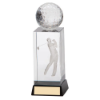 Stirling Golf Crystal Award 125mm  (50mm Width)