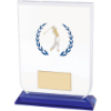 Gladiator Male Golf Glass Award 140mm  (10mm Width)