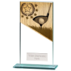 Mustang Golf Jade Glass Award 160mm