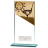 Mustang Golf Jade Glass Award 180mm