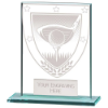 Millennium Golf Jade Glass Award 110mm