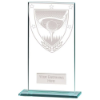 Millennium Golf Jade Glass Award 160mm