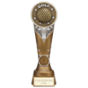 Ikon Tower Golf Award Antique Silver & Gold 225mm