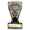Wolverine Plaque Golf Carbon Black & Fusion Gold 130mm
