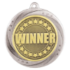 Superstar Winner Medal Silver 60mm