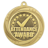 Superstar Attendance Medal Gold 60mm