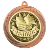 Superstar Reading Medal Bronze 60mm