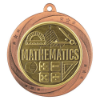 Superstar Maths Medal Bronze 60mm
