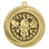 Superstar Bee Medal Gold 60mm