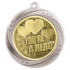 Superstar You're a Hero Medal Silver 60mm