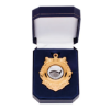 Triumph Medal In Box Gold 90mm