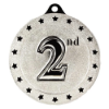 Cascade Stars 2nd Place Medal Silver 50mm