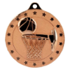 Cascade Stars Basketball Medal Bronze 50mm