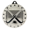 Cascade Stars Hockey Medal Silver 50mm