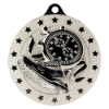 Cascade Stars Running Athletics Medal Silver 50mm