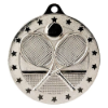 Cascade Stars Tennis Medal Silver 50mm