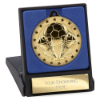 Cascade Stars Football Medal & Box Gold 50mm