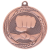 Typhoon Martial Arts Medal Antique Bronze 55mm