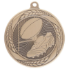 Typhoon Rugby Medal Antique Gold 55mm