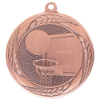 Typhoon Basketball Medal Antique Bronze 55mm