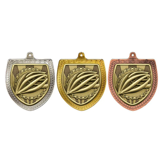 Cobra Cycling Shield Medal