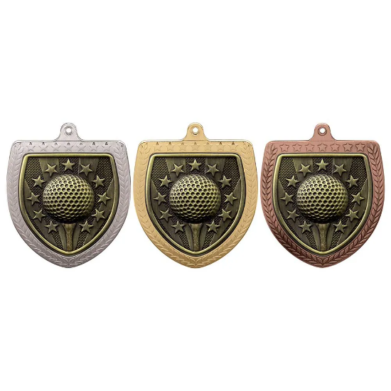 Cobra Golf Shield Medal