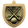 Cobra Field Hockey Shield Medal Gold 75mm