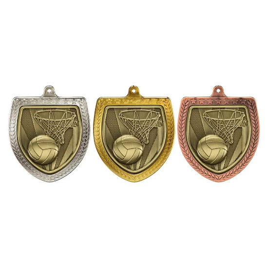 Cobra Netball Shield Medal