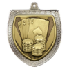 Cobra Cards Shield Medal Silver 75mm