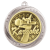Superstar Karaoke  Medal Silver 60mm