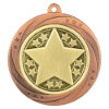 Superstar Achievement Medal Bronze 60mm