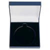Classic Leatherette Medal Box Blue for 70mm medal 100x100x25mm