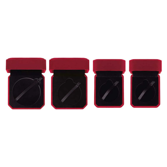 Aspire Velvet Medal Box Red