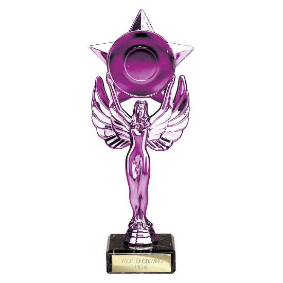 Victory Star Multisport Trophy Purple 210mm