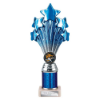 5 Star Multisport Tube Trophy Blue & Silver 240mm