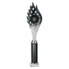 Wildfire Multisport Tube Trophy Black & Silver 415mm