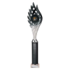 Wildfire Multisport Tube Trophy Black & Silver 440mm
