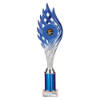 Wildfire Multisport Tube Trophy Blue & Silver 340mm
