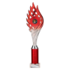 Wildfire Multisport Tube Trophy Red and Silver 365mm