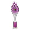 Wildfire Multisport Tube Trophy Purple and Silver 340mm