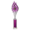 Wildfire Multisport Tube Trophy Purple and Silver 390mm